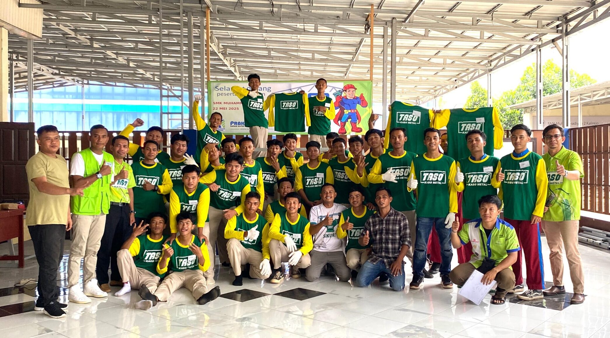 JAGO TASO Training Series di SMK Muhammadiyah 2 Kalirejo JAGO TASO Training Series di SMK Muhammadiyah 2 Kalirejo